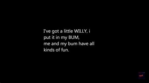 bum bum lyrics|willy bum bum lyrics.